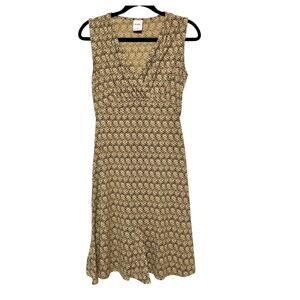 Vtg Y2K Old Navy Scandi Minimalist Dress Womens Size S Indie Earthy Cottagecore